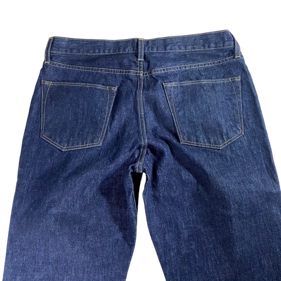 $175 Sid Mashburn Slim Straight Jeans Dark Wash Men's 31x34 - Picture 5 of 7